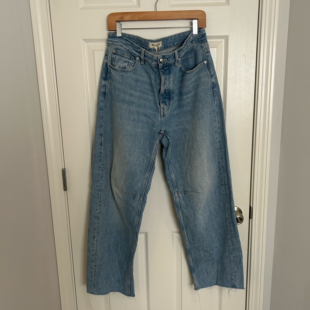 Madewell Tall Curvy Darted Barrel-leg Jean